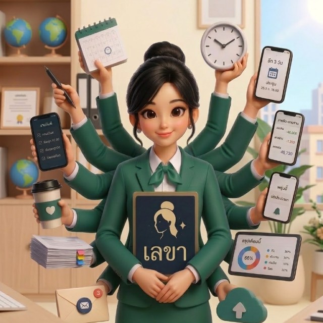 เลขา เลขาส่วนตัวผ่าน LINE